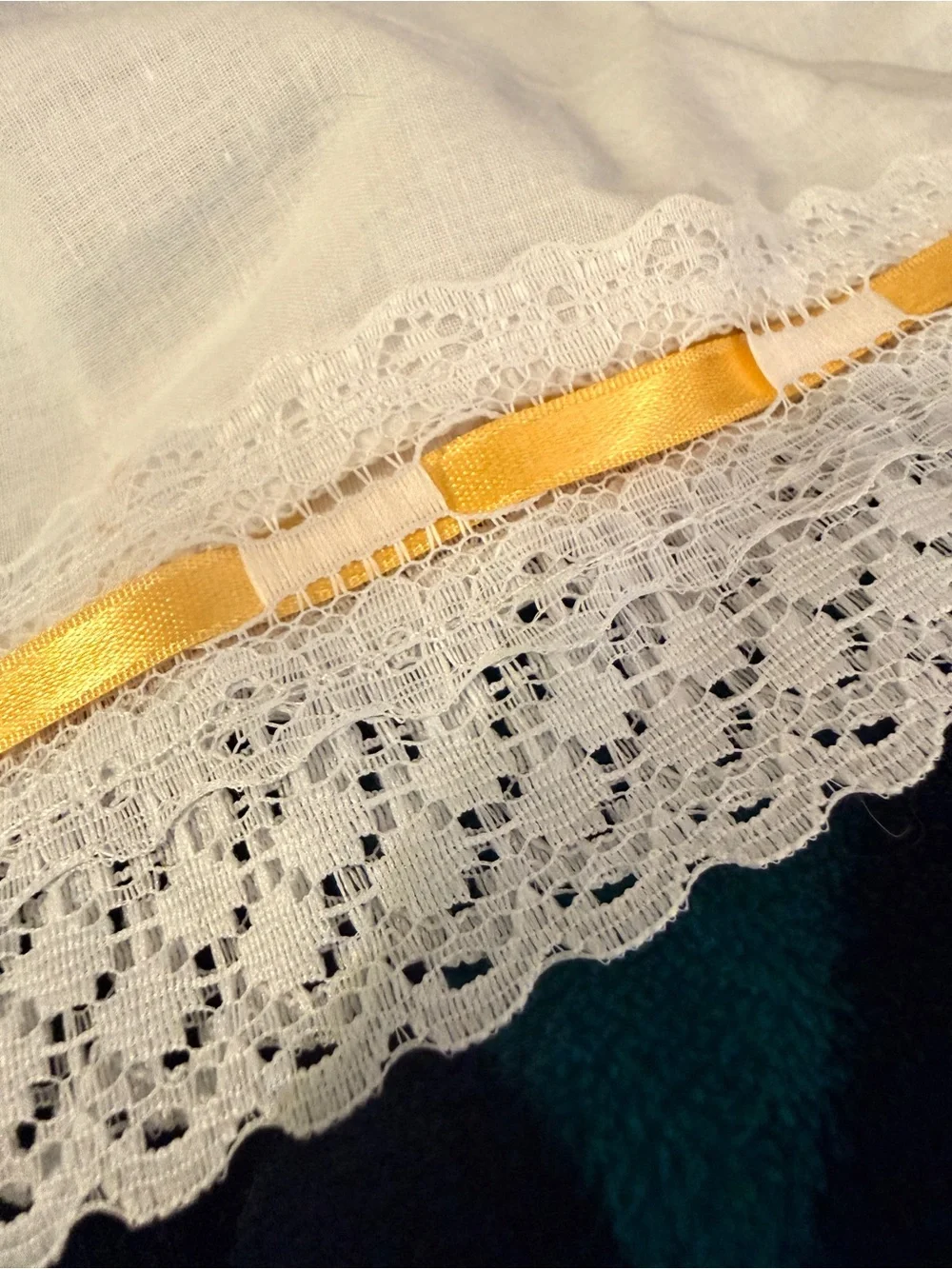 Vintage Handmade Cotton Bloomers/Pantaloons OS-fits small-large